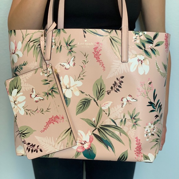 🌸Kate Spade Mya Botanical Convertible Tote🌸 - Picture 8 of 8